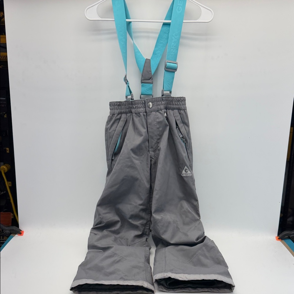 Gerry Weber Gray Kids Overalls with Blue Straps